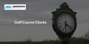 WHAT IS THE PURPOSE OF USING GOLF CLOCKS IN THE PARK?